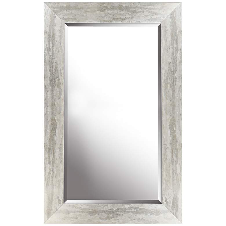 Image 1 Northwood Antique Silver 26 1/2 inch x 42 1/2 inch Wall Mirror