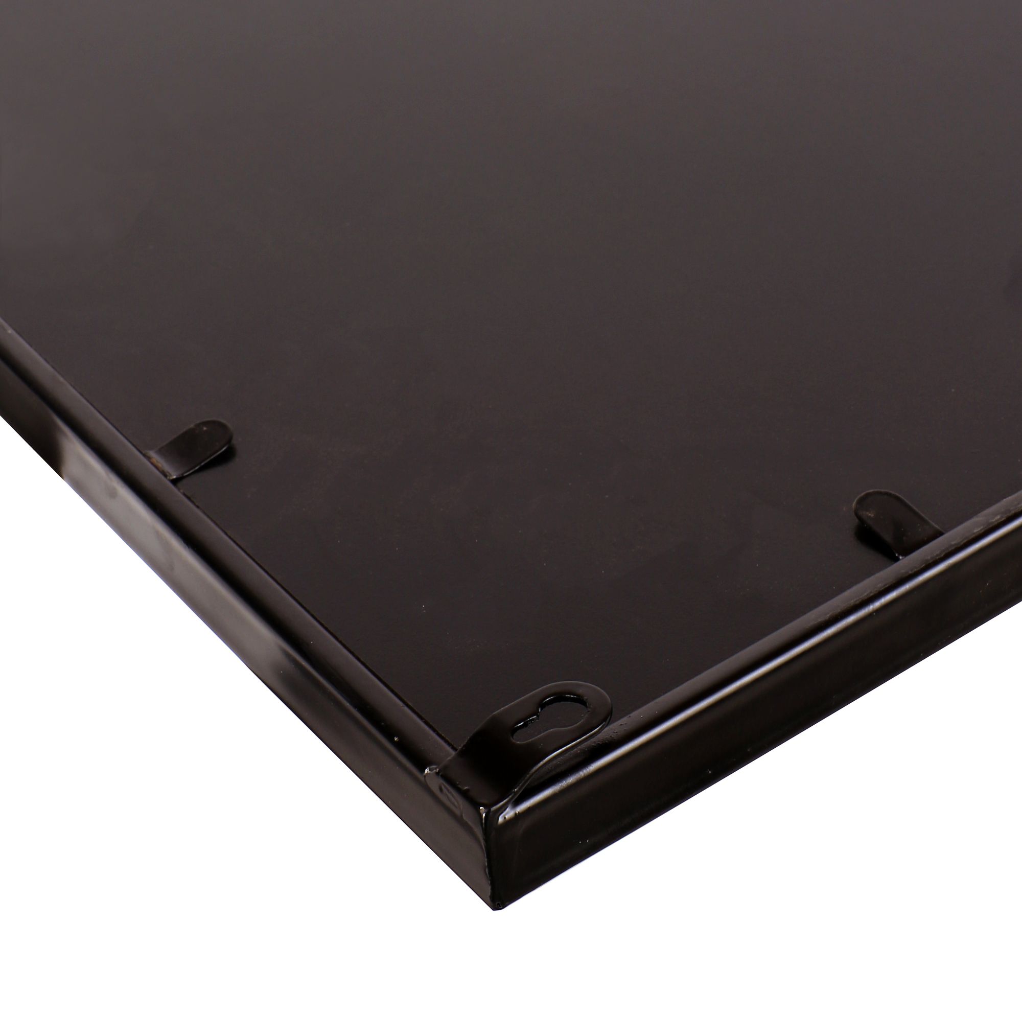 Image 5 Northwood Black 24" x 35" Rectangular Metal Wall Mirror more views