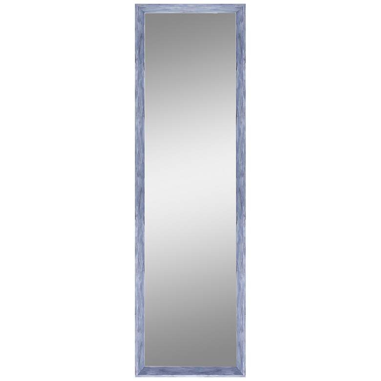 Image 1 Northwood Blue Patina 13 1/2" x 49 1/2" Wall/Door Mirror