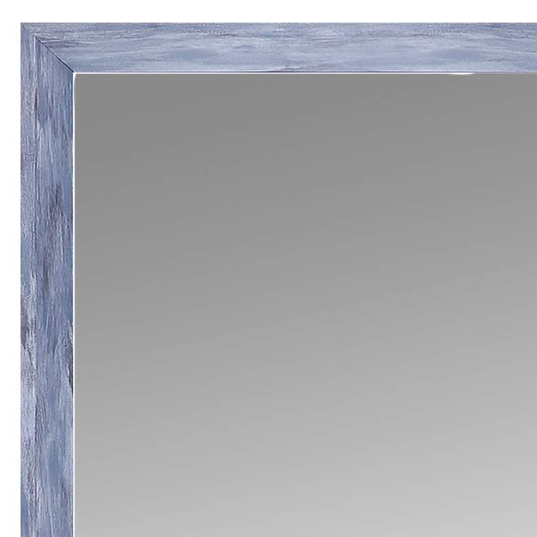 Image 2 Northwood Blue Patina 13 1/2" x 49 1/2" Wall/Door Mirror more views