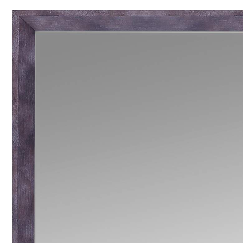 Image 2 Northwood Brown Patina 13 1/2" x 49 1/2" Wall/Door Mirror more views