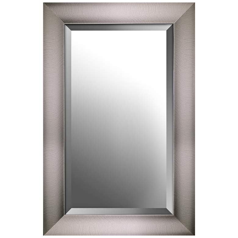 Image 1 Northwood Distressed Silver 22 1/2 x 34 1/2 Wall Mirror