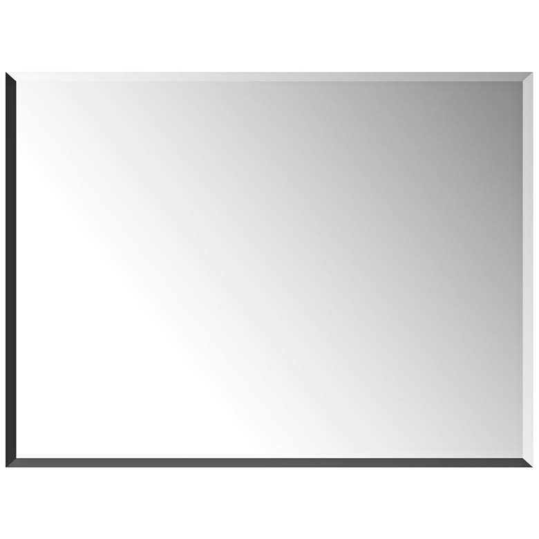 Image 1 Northwood Frameless Beveled 24" x 18" Vanity Wall Mirror