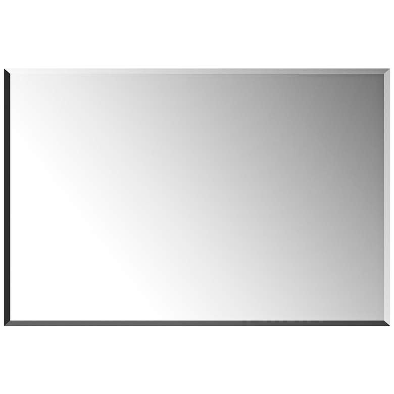 Image 1 Northwood Frameless Beveled 36 inch x 24 inch Vanity Wall Mirror