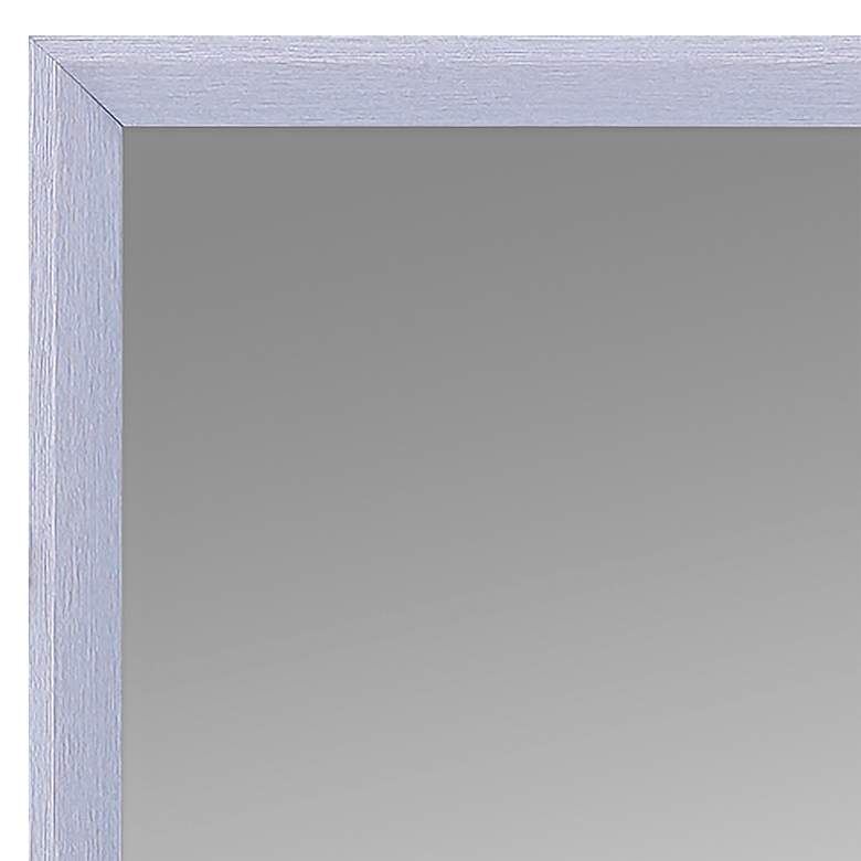 Image 2 Northwood Gray 13 1/2 inch x 49 1/2 inch Wall and Door Mirror more views