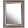 Northwood Gray Wash 27 1/4" x 35 1/4" Wood Wall Mirror