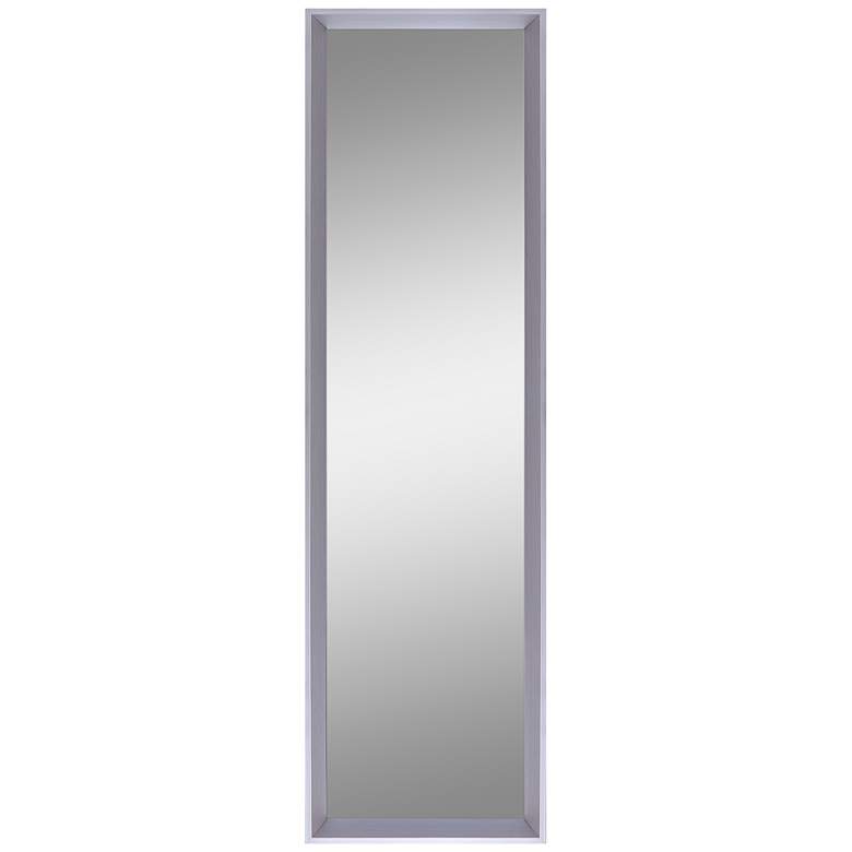 Image 1 Northwood Taupe 13 1/2 inch x 49 1/2 inch Wall and Door Mirror