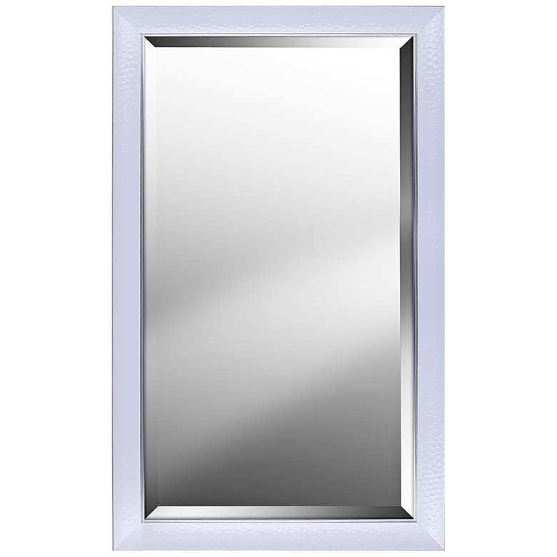Image 1 Northwood White Gloss 25 1/4 inch x 41 1/4 inch Wall Mirror