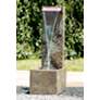 Northwoods 46" High Relic Hi-Tone LED Outdoor Wall Fountain