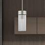 1_Norwich 1 Light Brushed Nickel Chandelier