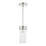 3_Norwich 1 Light Brushed Nickel Chandelier more views