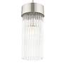 6_Norwich 1 Light Brushed Nickel Chandelier more views