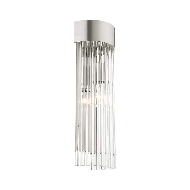 Image 6 Norwich 1 Light Brushed Nickel Wall Sconce more views
