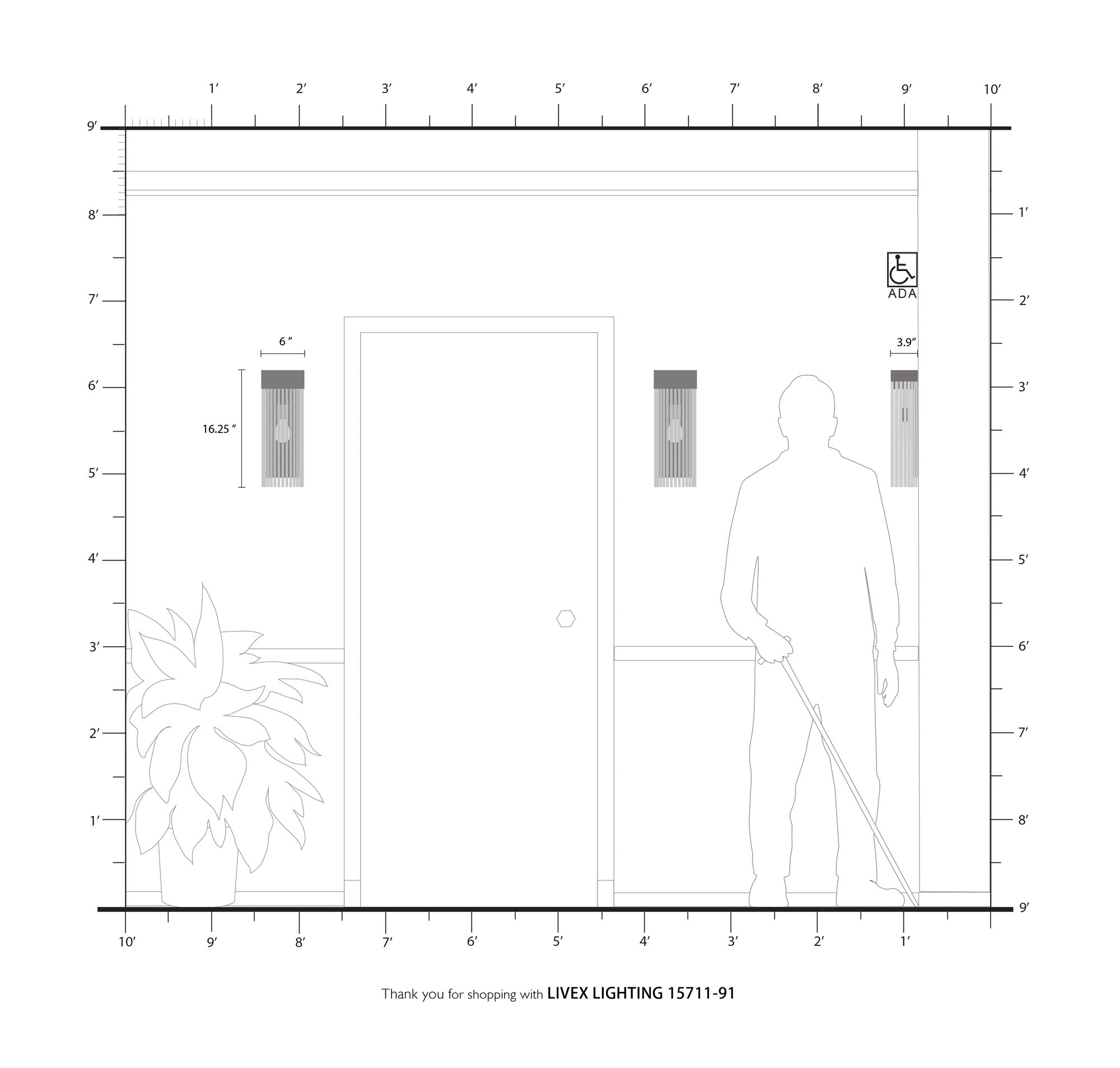 Norwich 1 Light Brushed Nickel Wall Sconce