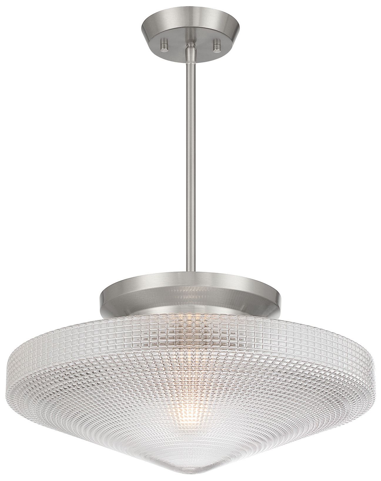 Image 3 Norwich 1-Light Convertible in Satin Nickel more views
