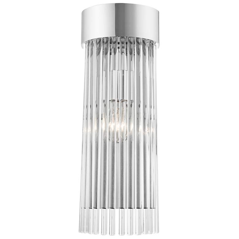 Image 1 Norwich 1 Light Polished Chrome Wall Sconce