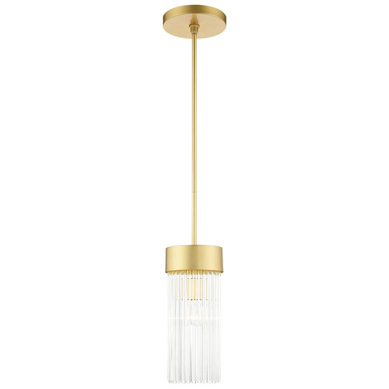 Image 1 Norwich 1 Light Soft Gold Chandelier