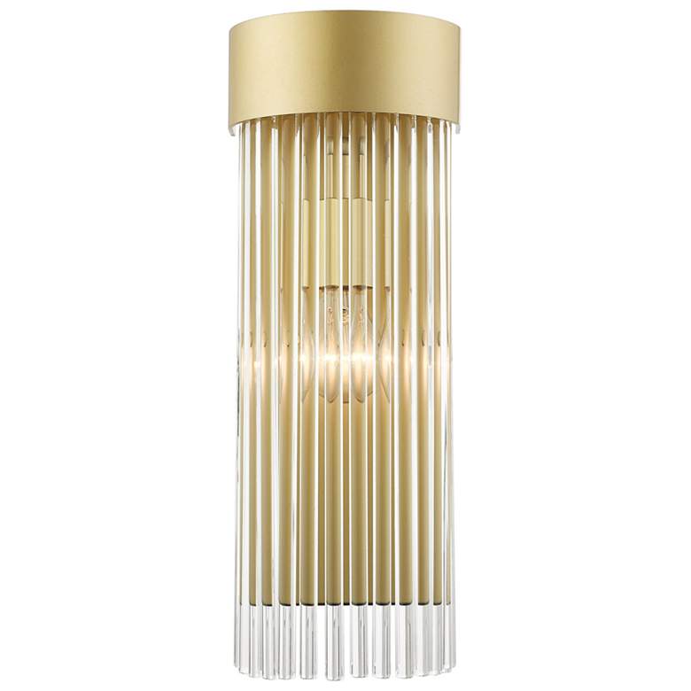 Image 1 Norwich 1 Light Soft Gold Wall Sconce