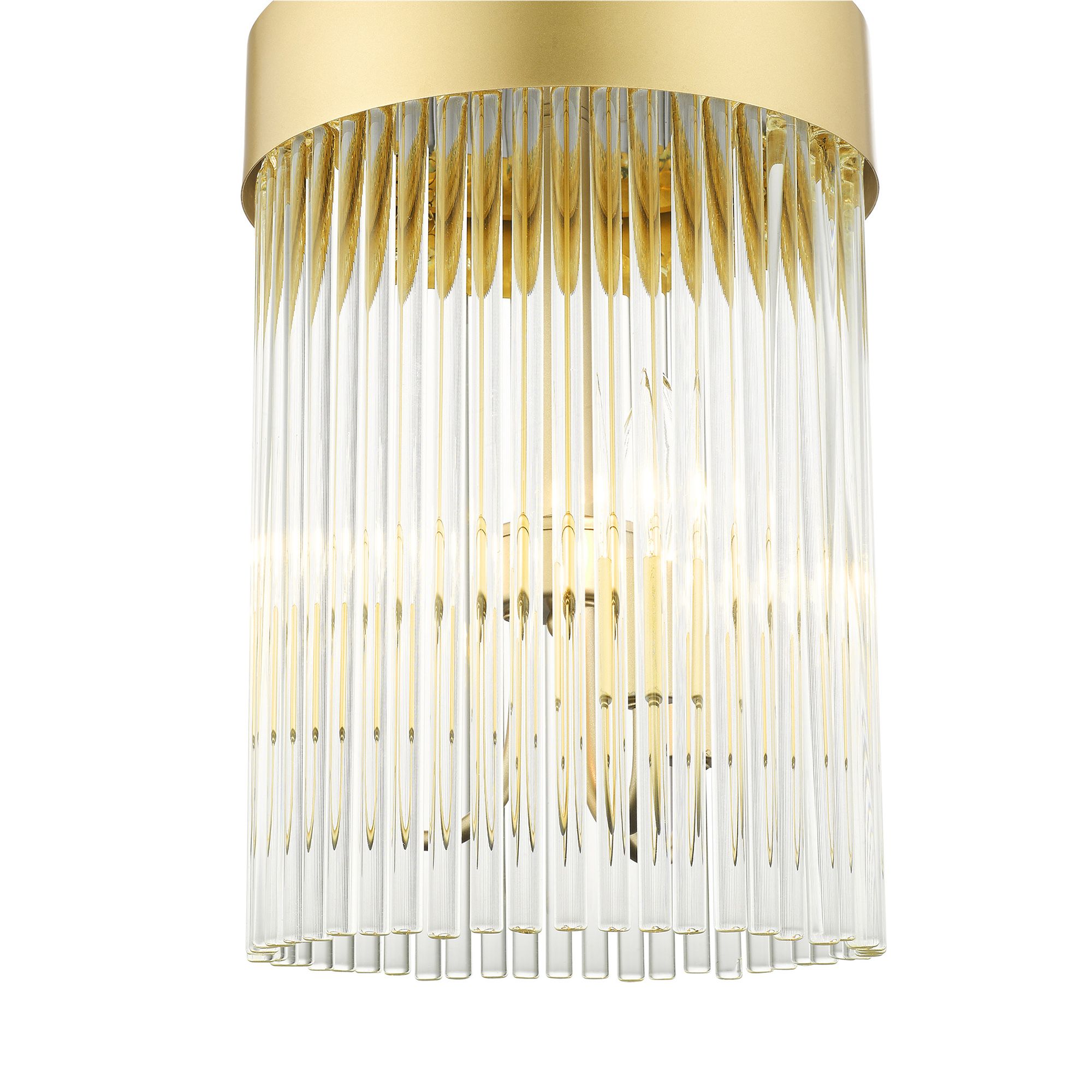 Norwich 10" Wide Soft Gold and Crystal Mini Chandelier in scene