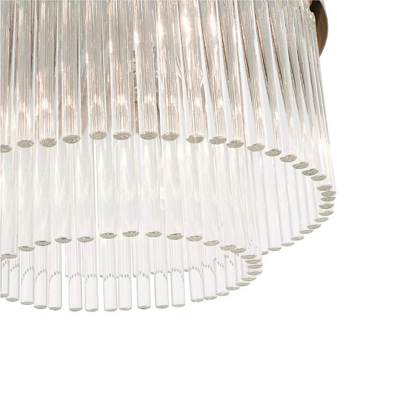 Image 7 Norwich 13 1/4" Wide Brushed Nickel Ceiling Light more views