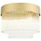 Norwich 13 1/4" Wide Soft Gold Ceiling Light