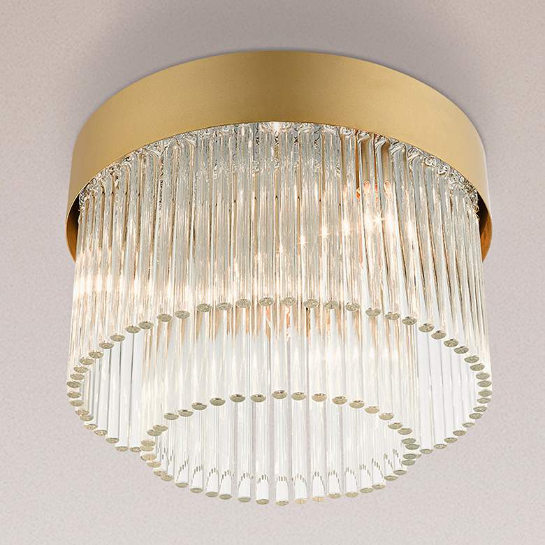 Image 2 Norwich 13 1/4" Wide Soft Gold Ceiling Light