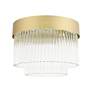 Thumbnail4 of Norwich 13 1/4" Wide Soft Gold Ceiling Light more views