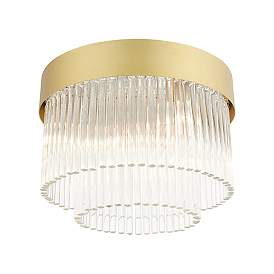 Image5 of Norwich 13 1/4" Wide Soft Gold Ceiling Light more views