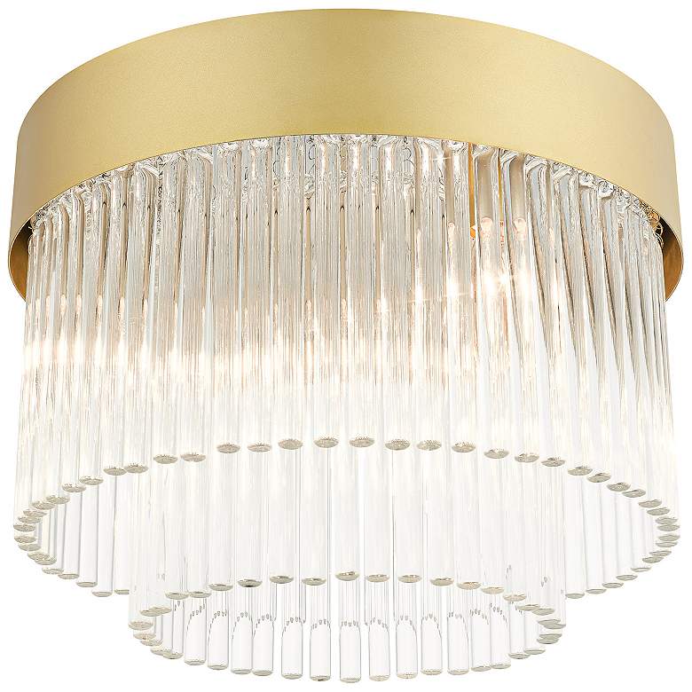 Image 7 Norwich 13 1/4" Wide Soft Gold Ceiling Light more views