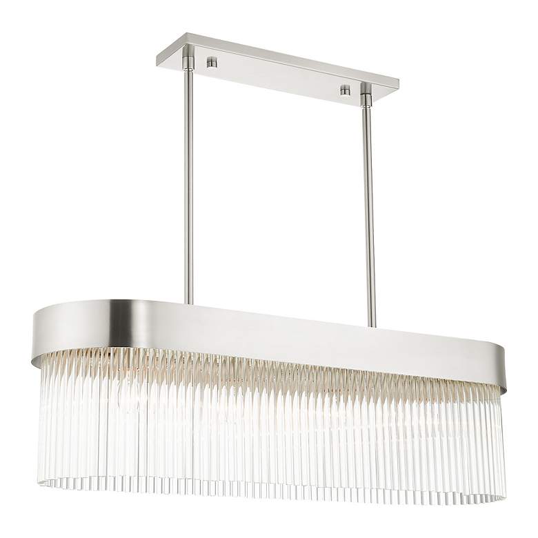 Image 6 Norwich 4 Light Brushed Nickel Chandelier more views