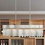 2_Norwich 42" Wide Brushed Nickel 6-Light Linear Chandelier