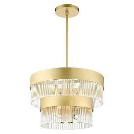 Image5 of Norwich 5 Light Soft Gold Chandelier more views