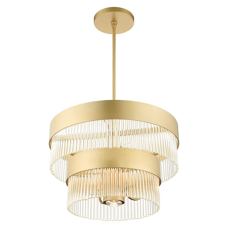 Image 6 Norwich 5 Light Soft Gold Chandelier more views