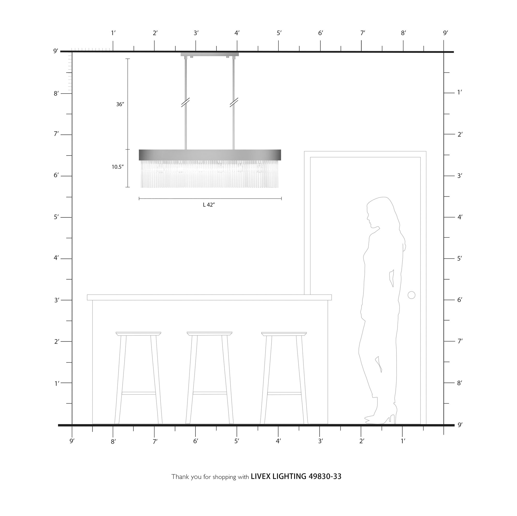 Norwich 6 Light Soft Gold Chandelier