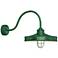Nostalgia 18" High Hunter Green Outdoor Wall Light