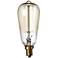Nostalgic 60 Watt Candelabra Base Edison Style Light Bulb