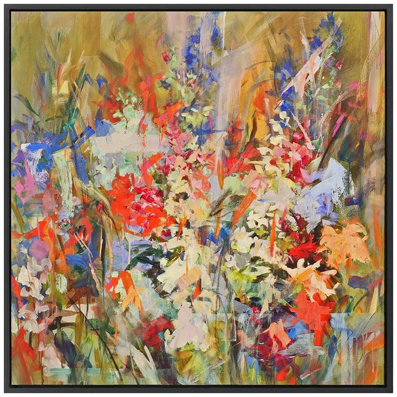 Image 2 Nothing Really Mattered 40" Square Framed Canvas Wall Art