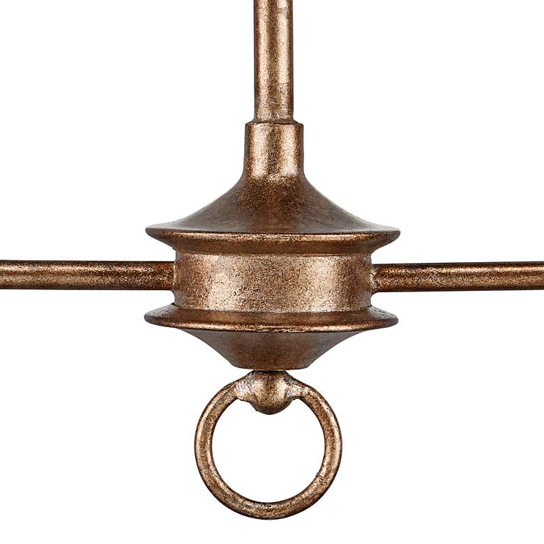 Image 4 Nottaway 30" Wide Pyrite Bronze 2-Light Bronze Chandelier more views