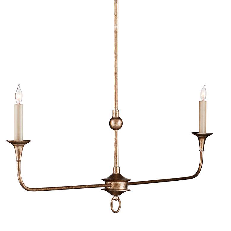 Image 5 Nottaway 30" Wide Pyrite Bronze 2-Light Bronze Chandelier more views