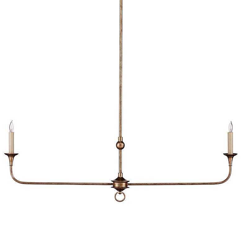 Image 6 Nottaway 30" Wide Pyrite Bronze 2-Light Bronze Chandelier more views