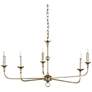 Thumbnail2 of Nottaway Champagne Small Chandelier more views