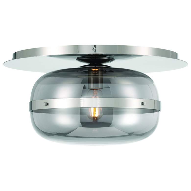 Image 1 Nottgham 14" Flushmount Nickel