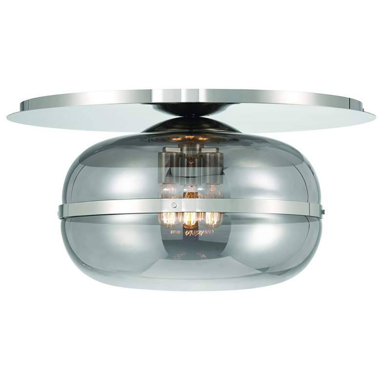 Image 1 Nottgham 20" Flushmount Nickel