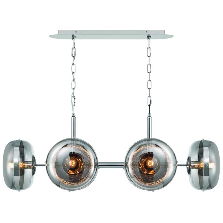 Image 1 Nottgham 44" Chandelier Nickel