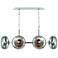 Nottgham 44" Chandelier Nickel