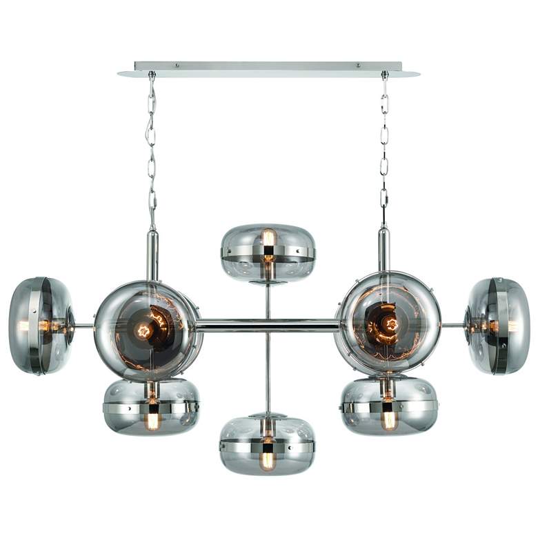 Image 1 Nottgham54" Chandelier Nickel