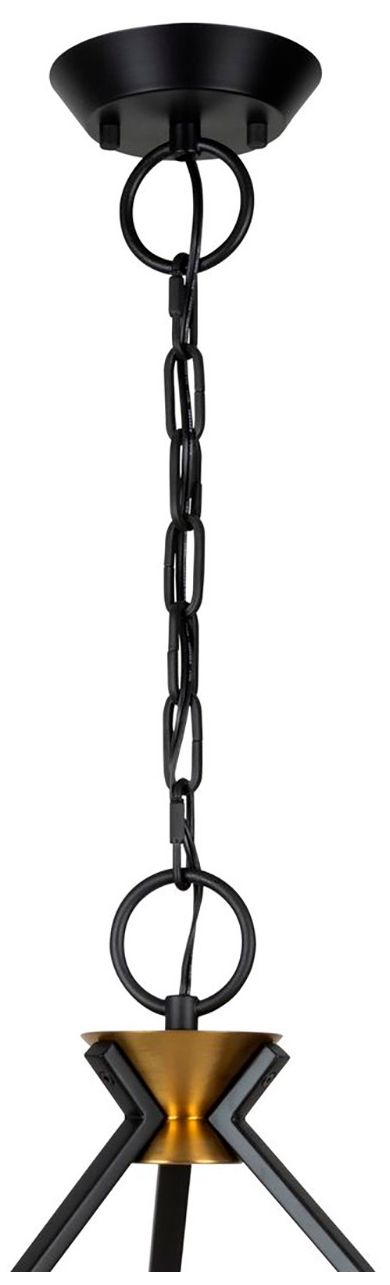 Image 7 Notting Hill 36" Wide 9-Light Black Chandelier more views