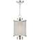 Nottingham 1 Light Brushed Nickel Pendant