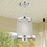 1_Nottingham 1 Light Brushed Nickel Pendant