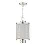 3_Nottingham 1 Light Brushed Nickel Pendant more views